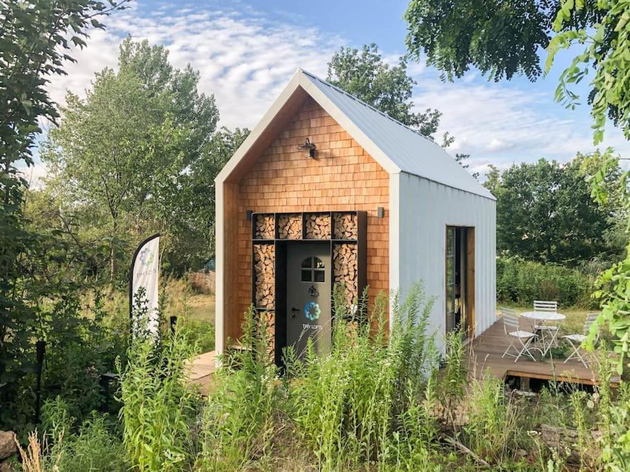 Tiny Haus Auf Idyllischem Grundstueck Im Rittergut Villa Klipphausen Exterior photo